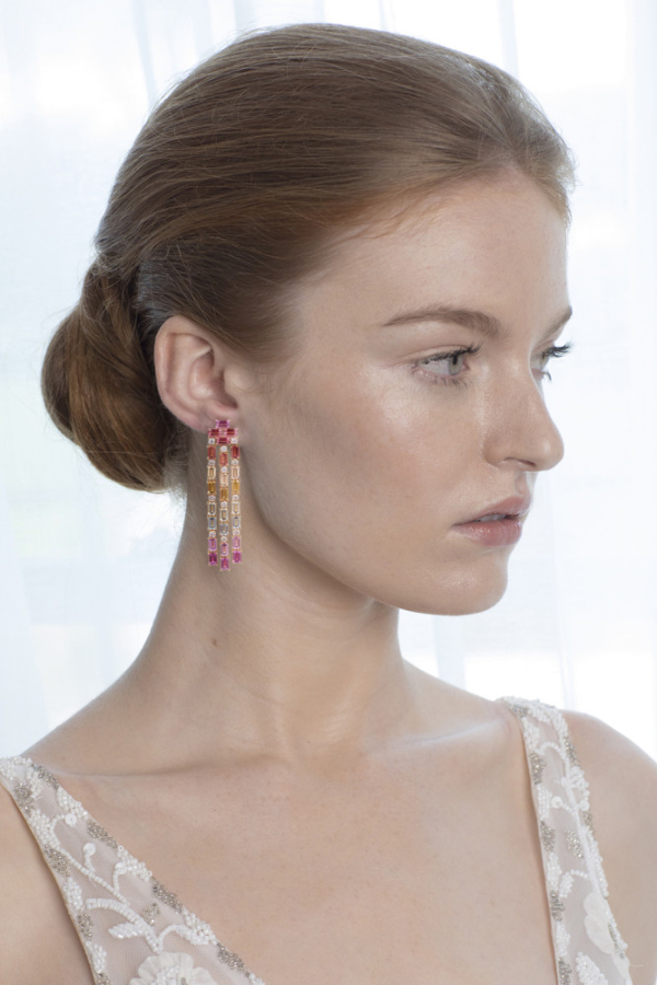 Inés Sapphire Drop Earrings