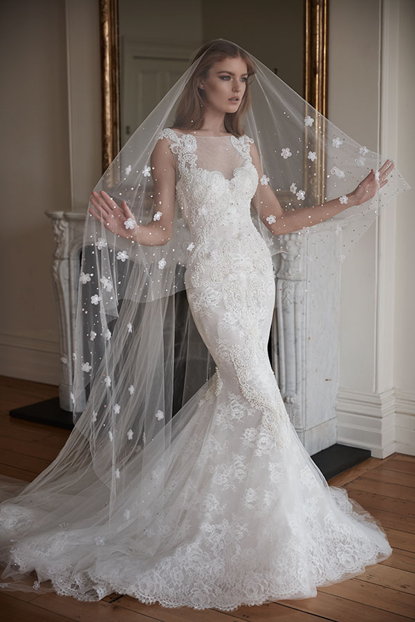 steven khalil mermaid wedding dress